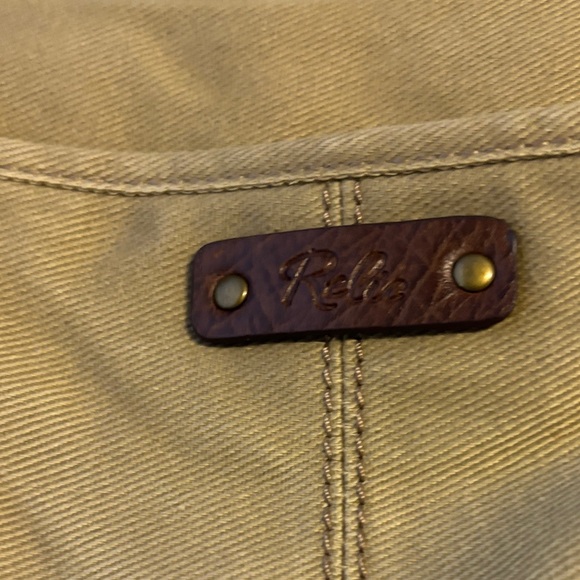 Relic Classic Tan Canvas Small purse Bag - Picture 4 of 9